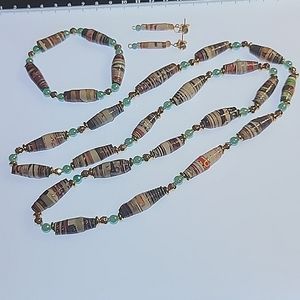 neckless, 14", brastet, 3", earrings, Hypogenic